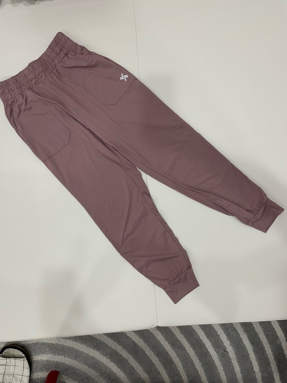 XEXYMIX Medium Feather In-band Joggers - Willow Pink